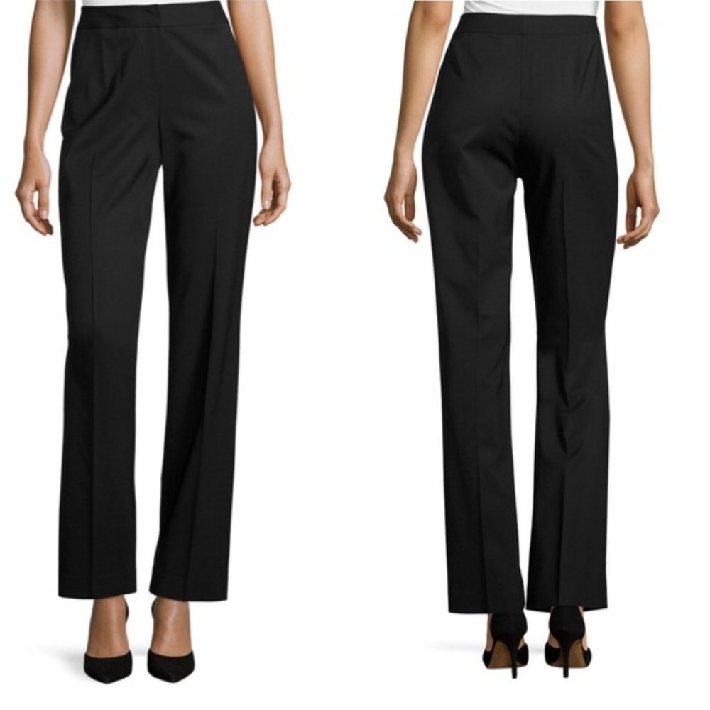 Lafayette 148 NY Black Straight Leg Pants